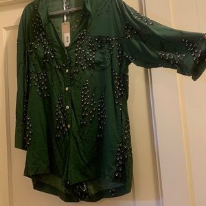 Kush long sleeve Romper brand new with tags Size M